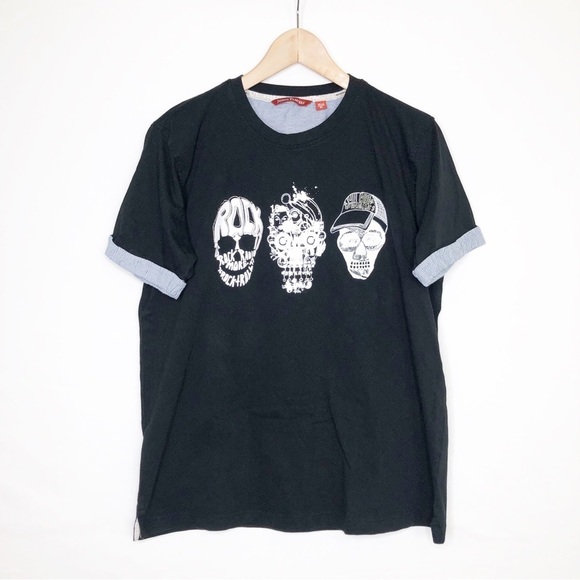 John Players Black graphic print T-shirt - Picture 9 of 9